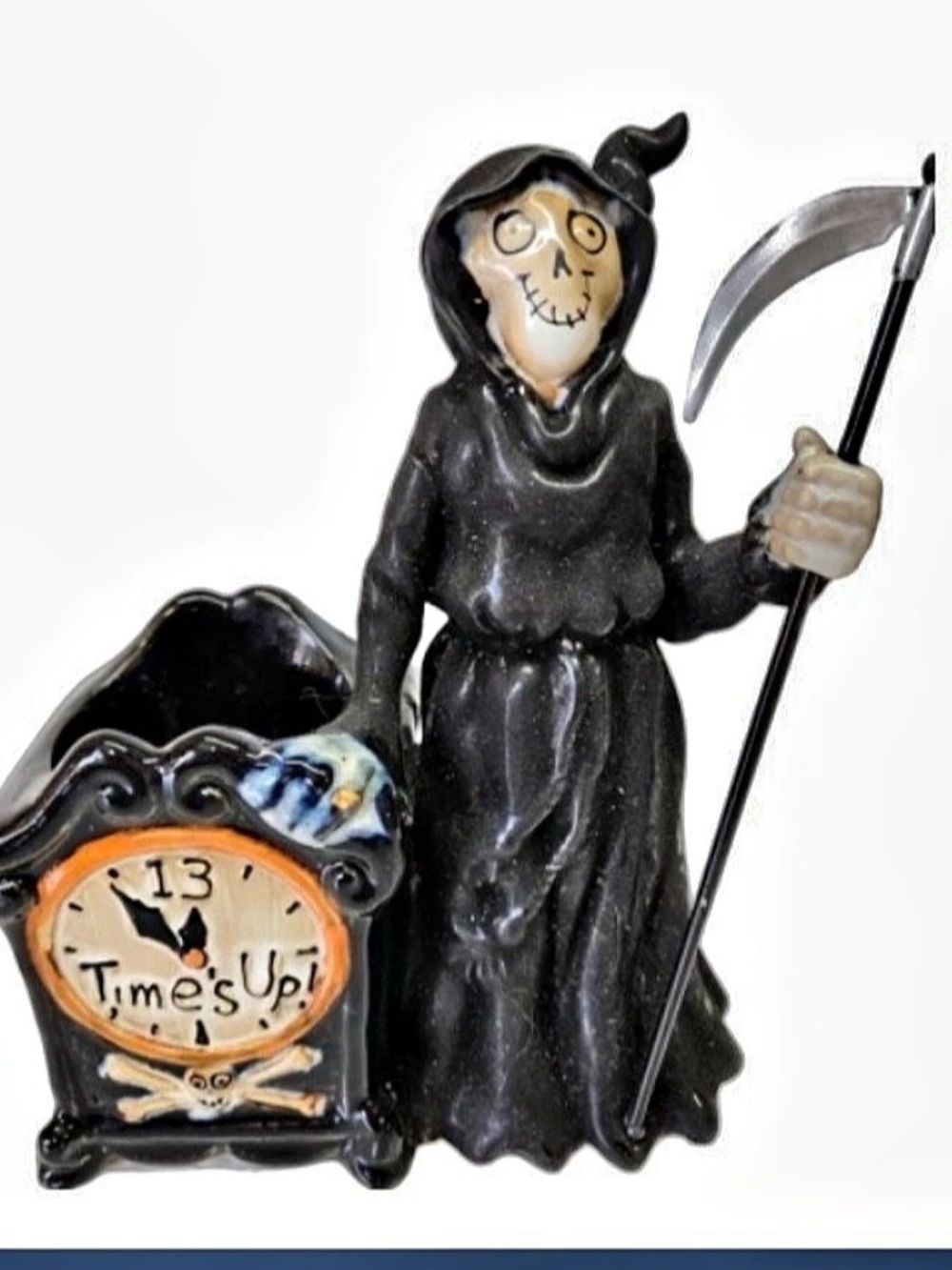 Yankee candle  Grim Reaper Time's Up votive holder vintage 2011
